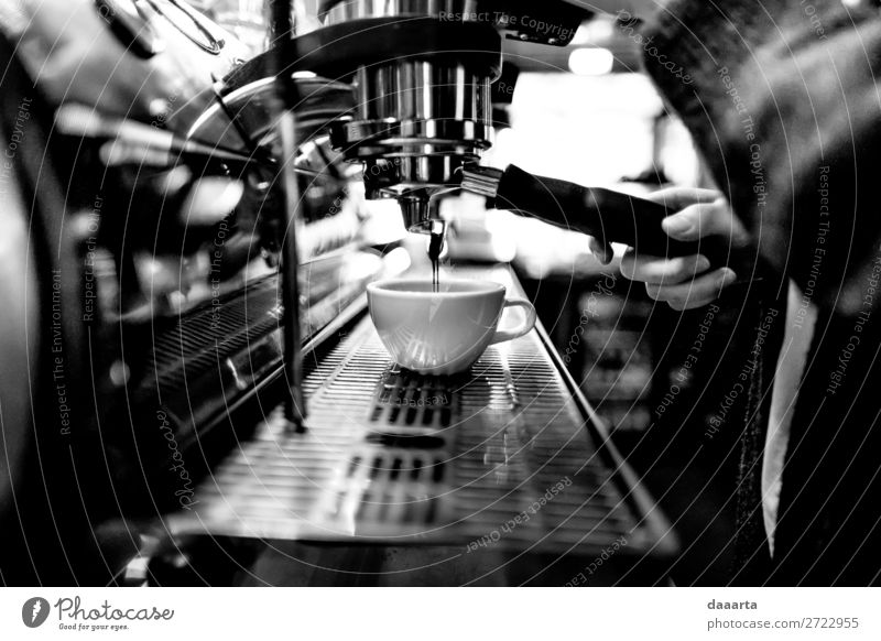Morgenkaffee 14 Getränk Heißgetränk Kakao Kaffee Latte Macchiato Espresso Becher Kaffeepause Kaffeemaschine Café Kantine Lifestyle elegant Stil Freude Leben