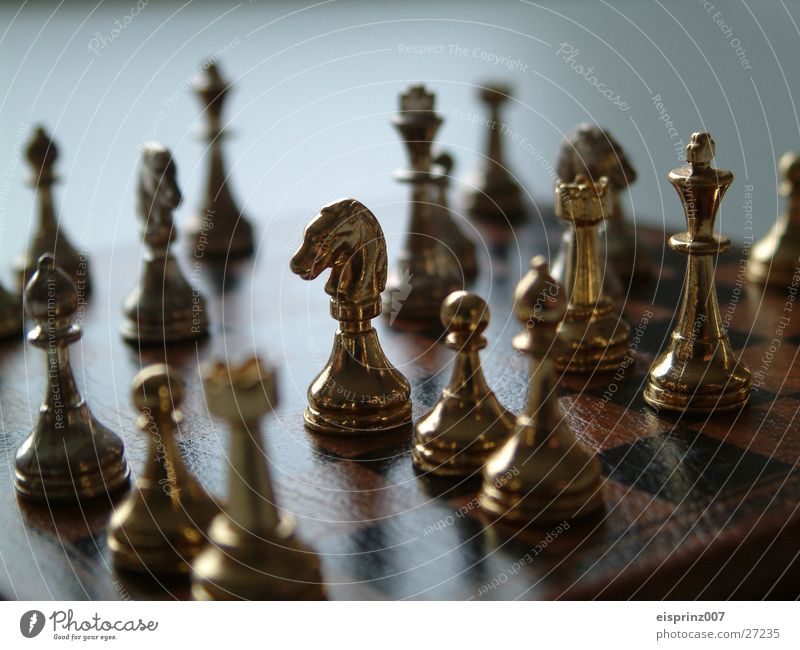 Schach Schachbrett / chess game Schachfigur