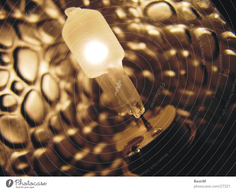 Lichtblick Lampe Design elektronisch Elektrizität Makroaufnahme Nahaufnahme Wärme Technik & Technologie Metall