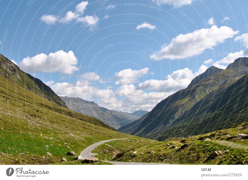 Hochalpin Ferien & Urlaub & Reisen Berge u. Gebirge Klettern Bergsteigen Umwelt Landschaft Wolken Horizont Sommer Alpen Österreich Europa Erholung ästhetisch