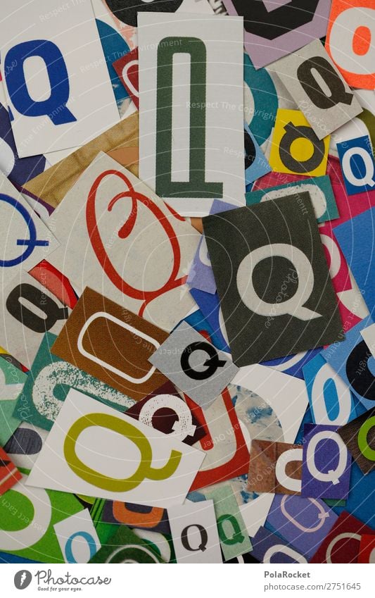 #A# QQQQQ Kunst Kunstwerk ästhetisch Buchstaben Buchstabensuppe Typographie Design Kreativität schreiben Sprache Telekommunikation Farbfoto mehrfarbig