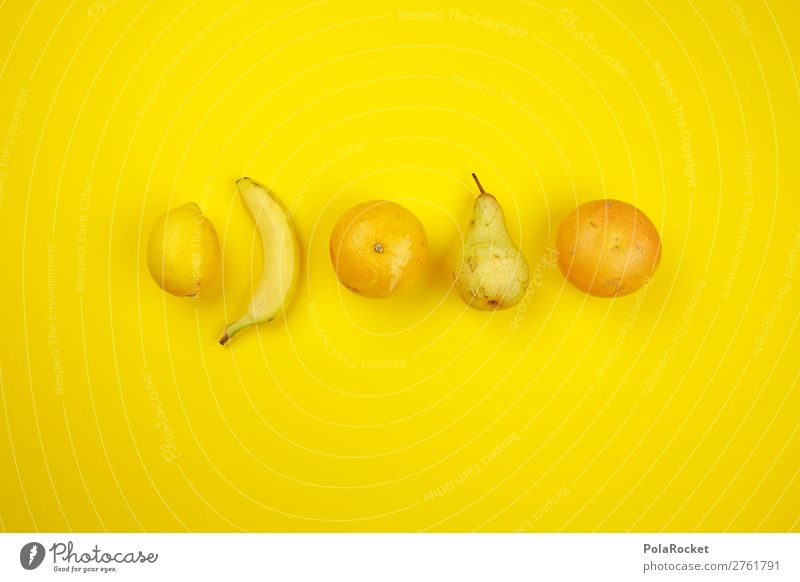 #AJ# Obst-Gelb Kunst ästhetisch Frucht Obstgarten Obstkorb Obstsalat Obst- oder Gemüsestand Obstbau Obstschale Obstladen gelb Gelbstich gelb-orange