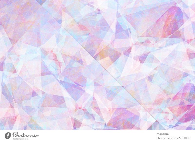 graphische Muster - Farbspiel elegant Stil Design ästhetisch fantastisch hell blau rosa weiß Idee Kreativität Kultur Kunst Lebensfreude Leichtigkeit Optimismus