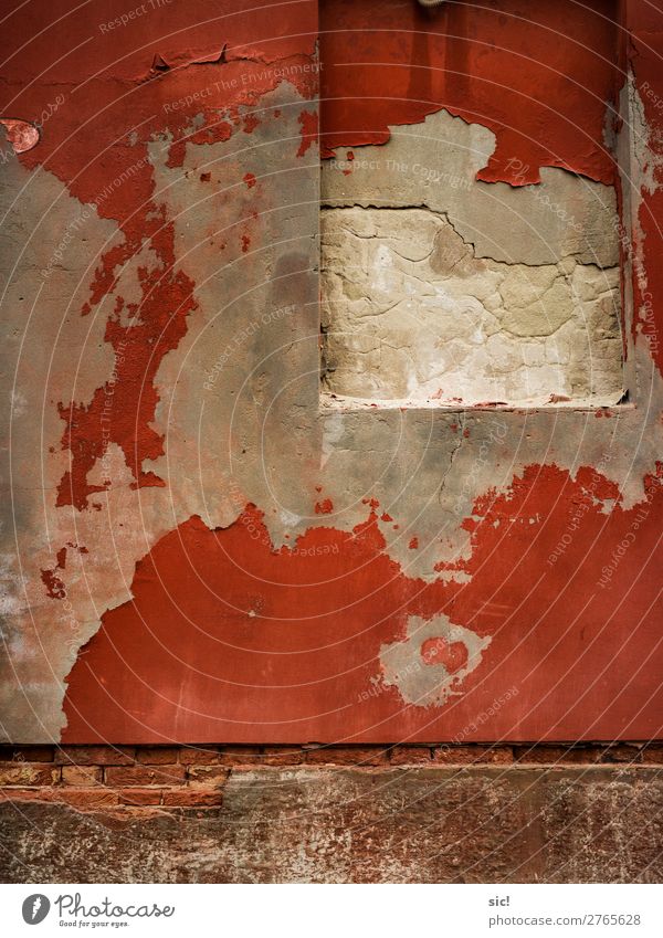 Wandfarbe Ferien & Urlaub & Reisen Tourismus Ausflug Städtereise Venedig Italien Europa Haus Ruine Mauer Fassade Stein streichen authentisch historisch kaputt