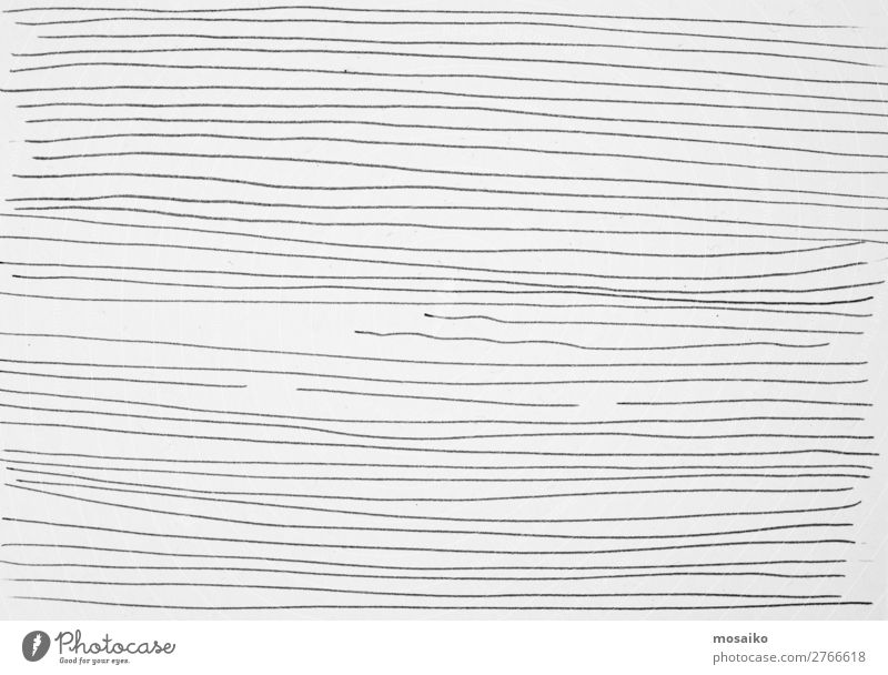 feine Linien Stil Design Internet Mode ästhetisch außergewöhnlich trendy Konkurrenz Konzentration Zeichnung liniert Linientreue Lücke gestreift schwarz weiß