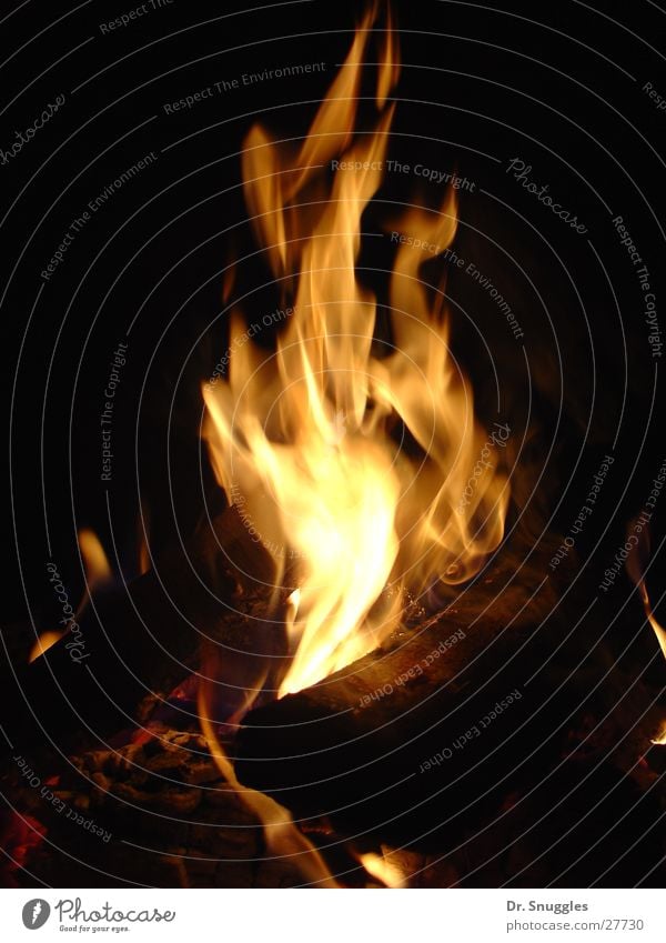Juli-Feuer brennen feurig heiß Holz Feuerstelle Nacht dunkel Brand Flamme hell Außenaufnahme