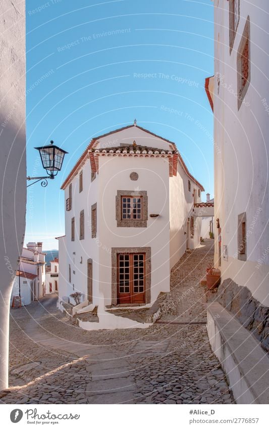 Mittelalterliches Dorf Marvao in Alentejo Portugal Ferien & Urlaub & Reisen Europa Kleinstadt Haus Architektur Fenster Tür Sehenswürdigkeit Straße authentisch