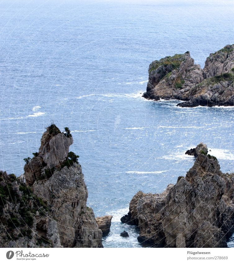 Klippen Ferien & Urlaub & Reisen Tourismus Ausflug Abenteuer Ferne tauchen Wellen Küste Seeufer Flussufer Strand Bucht Fjord Riff Korallenriff Nordsee Ostsee