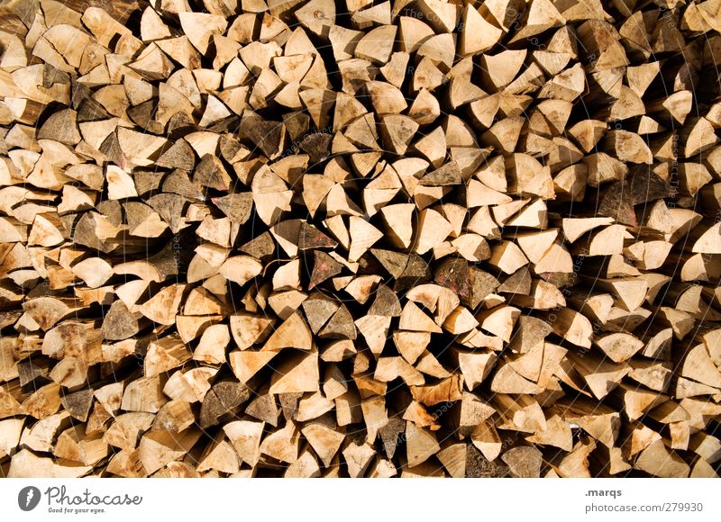 Vorsorge Landwirtschaft Forstwirtschaft Umwelt Natur Holz Ordnung Rohstoffe & Kraftstoffe Brennholz Totholz anzünden eckig trocken Holzstapel Material