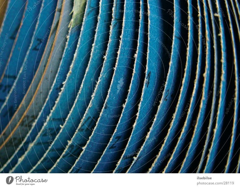 rundum blau Schleifpapier Schwung Hintergrundbild Muster Elektrisches Gerät Technik & Technologie Strukturen & Formen schusterwerkzeug Bewegung Reihe