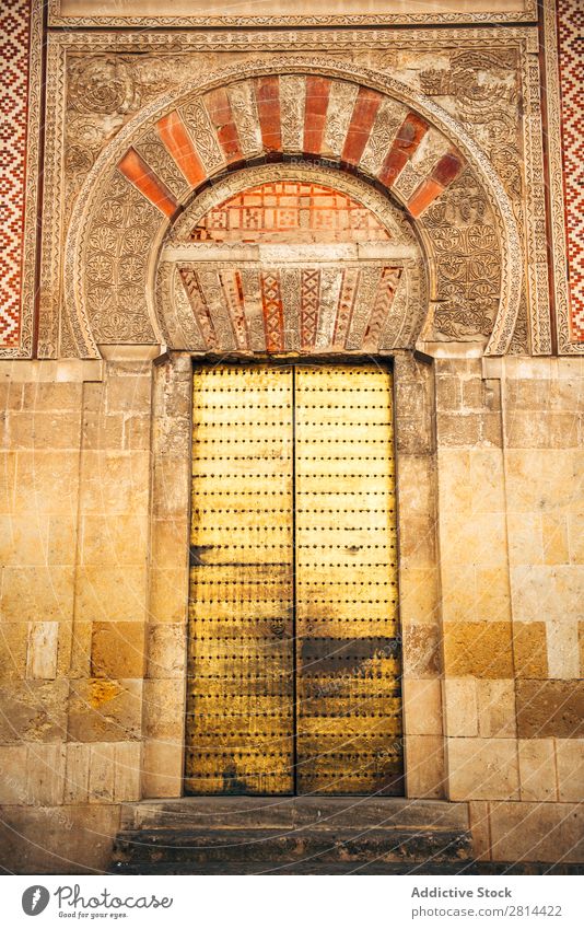 Außenbereich der Kathedrale und der ehemaligen Großen Moschee von Cordoba Mezquita Innenarchitektur Islam Spanien Gebäude Weltkulturerbe islamisch