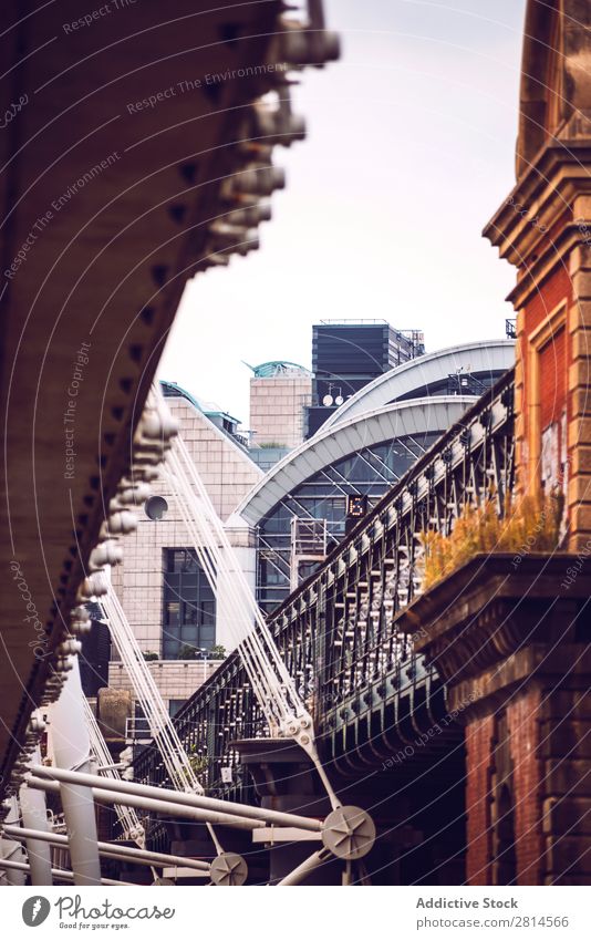 Ausschnitt der Brücke in London Skyline England Architektur Großbritannien Großstadt Stadt Wahrzeichen Ferien & Urlaub & Reisen Gebäude Berühmte Bauten Themse