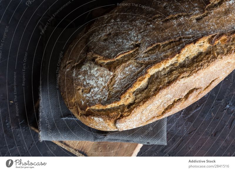 Verschiedene Arten von selbstgebackenem Brot Hintergrundbild Bäcker Bäckerei Brote Frühstück braun Diät Essen Mehl Lebensmittel frisch Getreide Gesundheit