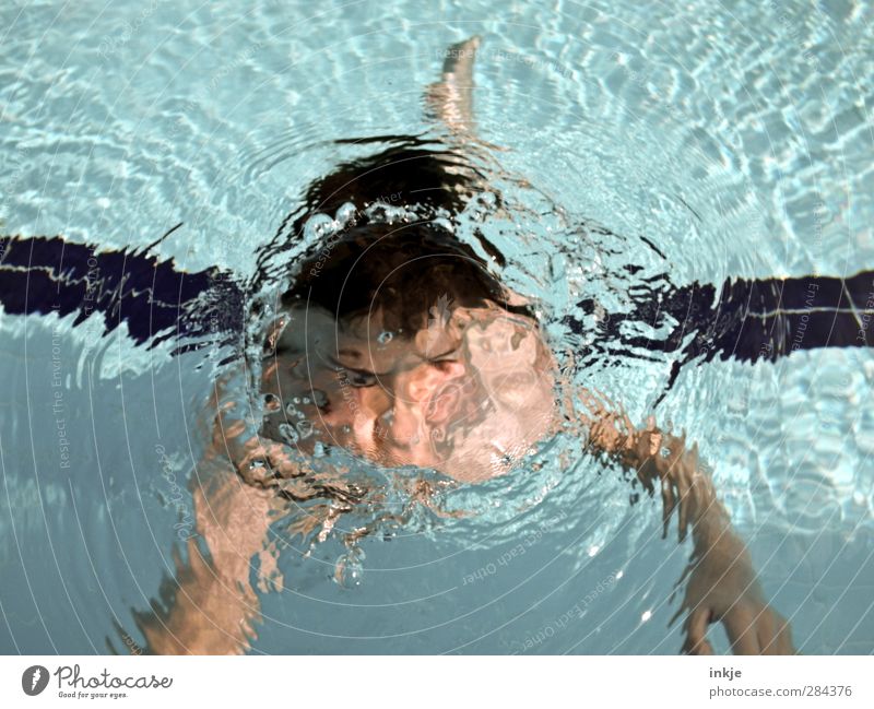 ...BLUBB Freude Schwimmen & Baden Freizeit & Hobby Ferien & Urlaub & Reisen Sommer Sommerurlaub Junge Kindheit Leben Körper Gesicht 1 Mensch 8-13 Jahre Luft