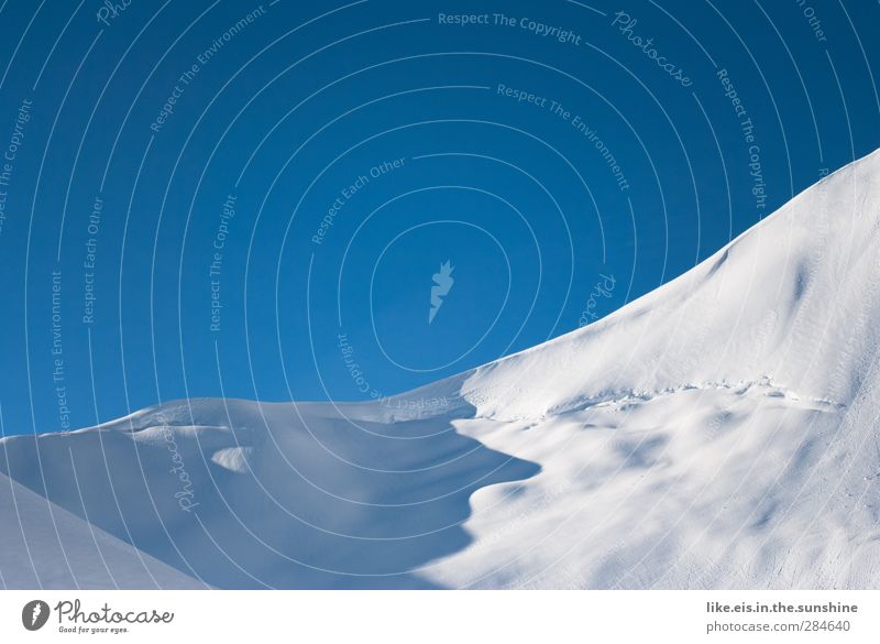 das profil von...goethe!? Umwelt Natur Landschaft Himmel Wolkenloser Himmel Horizont Sonnenlicht Winter Klima Wetter Schönes Wetter Eis Frost Schnee Dürre Hügel