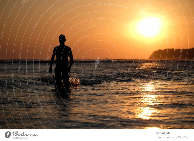 Surfbrett vergessen :( Lifestyle Sport Fitness Sport-Training Wassersport Schwimmen & Baden Mensch Junger Mann Jugendliche Körper 18-30 Jahre Erwachsene Natur