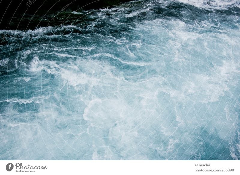 Strudel Ferien & Urlaub & Reisen Abenteuer Expedition Wassersport Natur Schlucht Bach Fluss Wasserfall bedrohlich Flüssigkeit kalt nass natürlich wild blau