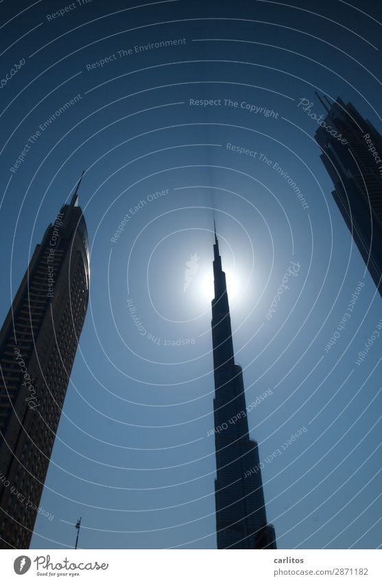 Palast der Republik ... zum Teil Dubai Vereinigte Arabische Emirate Burj Khalifa Hochhaus Wahrzeichen Größenwahn Bauboom Wirtschaftswachstum Wirtschaftskrise