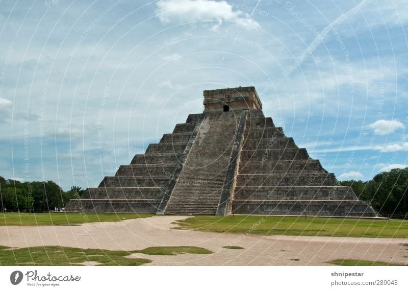 Chichén Itzá, Yucatán, Mexico Ferien & Urlaub & Reisen Tourismus Ausflug Abenteuer Ferne Sightseeing Sommer Sommerurlaub Sonne Flitterwochen Kultur Maya