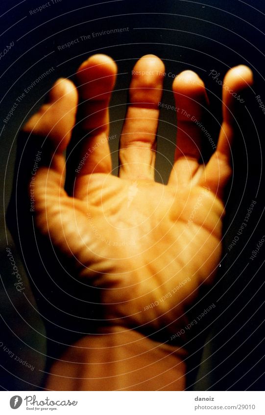 myHand Finger Kraft obskur Körperteile Falte