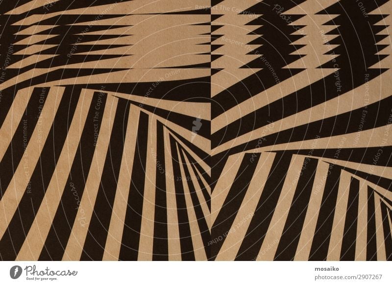 schwarze Streifen auf Papierstruktur - Hintergrundgestaltung Lifestyle elegant Stil Design Dekoration & Verzierung Tapete Feste & Feiern Kunst Kunstwerk Zeichen
