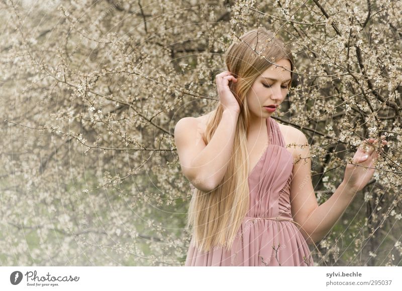 Frühling im Anmarsch?! elegant Stil schön Haare & Frisuren Mensch feminin Junge Frau Jugendliche Leben 18-30 Jahre Erwachsene Umwelt Natur Pflanze Sommer Baum