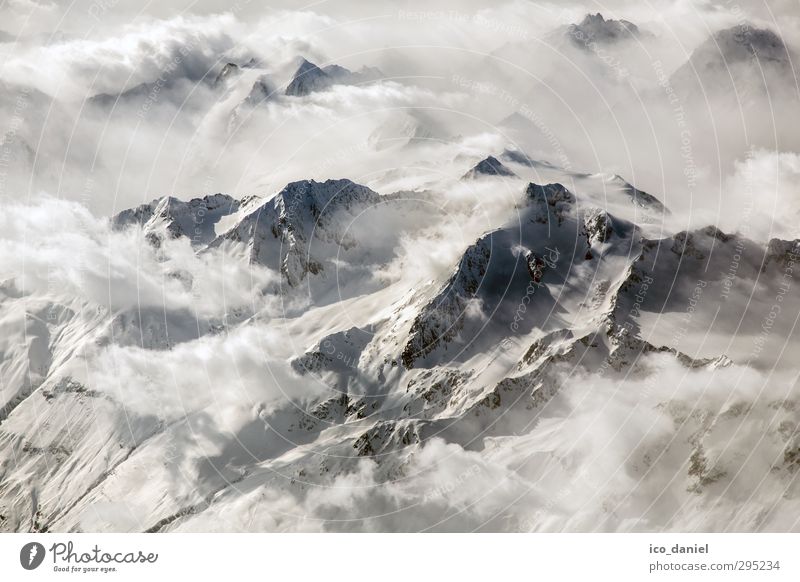 Alpenblick - Über den Wolken I Freizeit & Hobby Ferien & Urlaub & Reisen Tourismus Abenteuer Ferne Freiheit Umwelt Landschaft Urelemente Klima Klimawandel