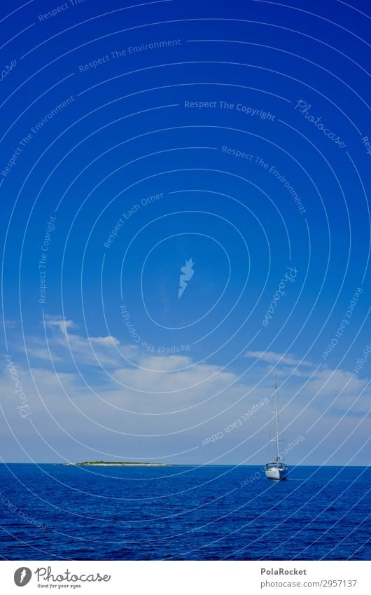 #S# island Lifestyle Glück Insel Segel Segelboot Segelschiff Segeljacht Segeltörn Segelurlaub Einsamkeit Horizont ankern Meer Meerwasser Freiheit Abenteuer