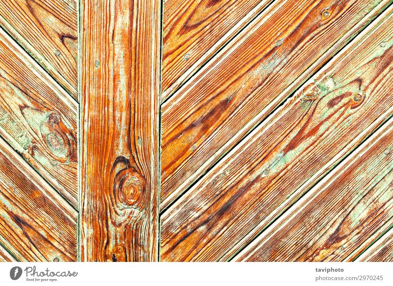 alte verwitterte Holzoberfläche an der Tür Design Möbel Natur dreckig natürlich retro braun grün Farbe Nutzholz Oberfläche Konsistenz texturiert Hintergrund