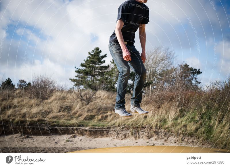 Rømø | Størtebeker Freude Freizeit & Hobby Spielen Sport Mensch maskulin Junger Mann Jugendliche Erwachsene 1 18-30 Jahre springen Flugangst bizarr skurril
