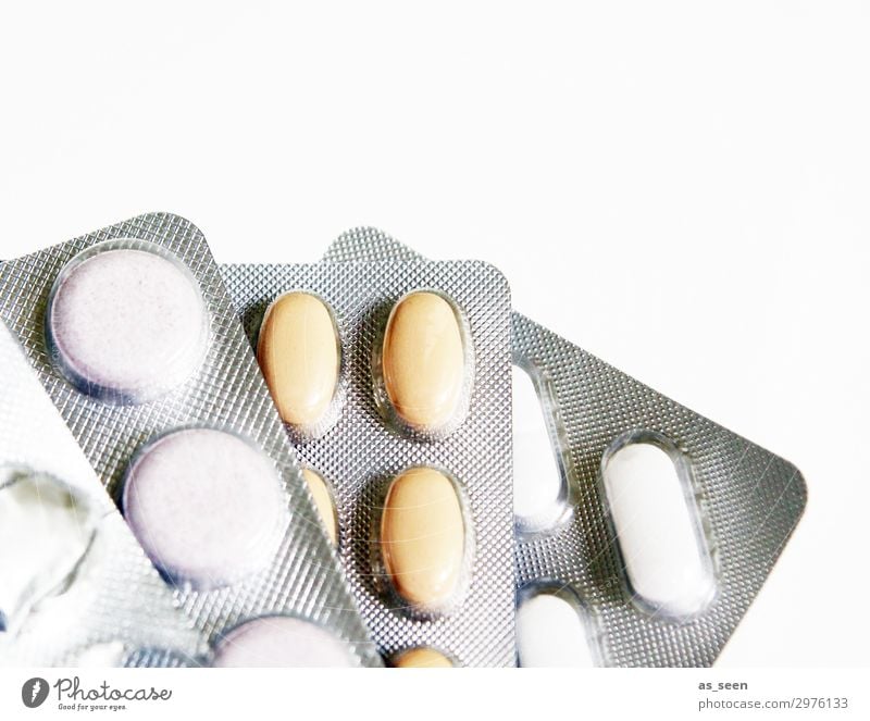 Tablettenpackungen Gesundheit Gesundheitswesen Behandlung Seniorenpflege Krankenpflege Krankheit Rauschmittel Medikament Arzt Verpackung Kunststoffverpackung