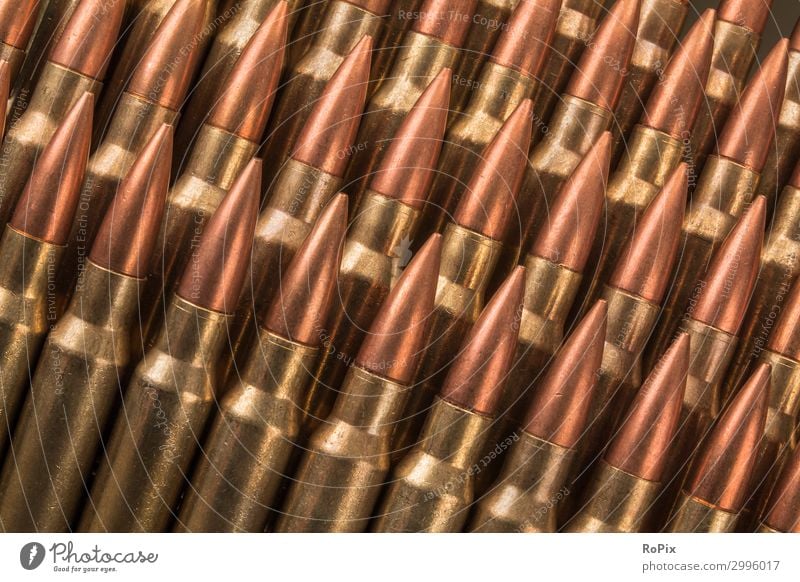 Hintergrund von 308 Winchester Munition. Lifestyle Design Freizeit & Hobby Jagd Safari Schießen Schießsport Schießbude Hardware Werkzeug Maschine