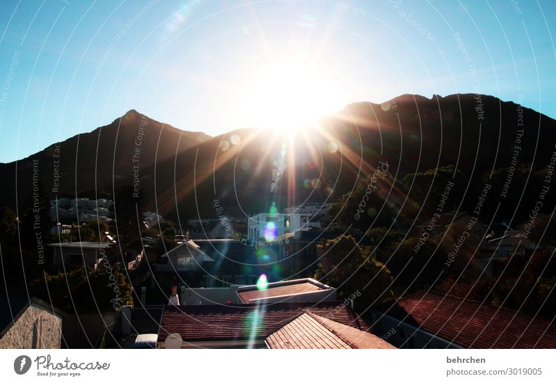 wertvoll | sonnenenergie Ferien & Urlaub & Reisen Tourismus Ausflug Abenteuer Ferne Freiheit Himmel Berge u. Gebirge außergewöhnlich schön hell Licht Südafrika