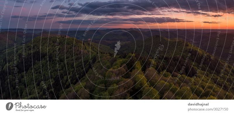 Pfälzerwald Technik & Technologie Unterhaltungselektronik Wissenschaften High-Tech Drohne Luftaufnahme Kunst Umwelt Natur Landschaft Himmel Wolken Sonnenlicht
