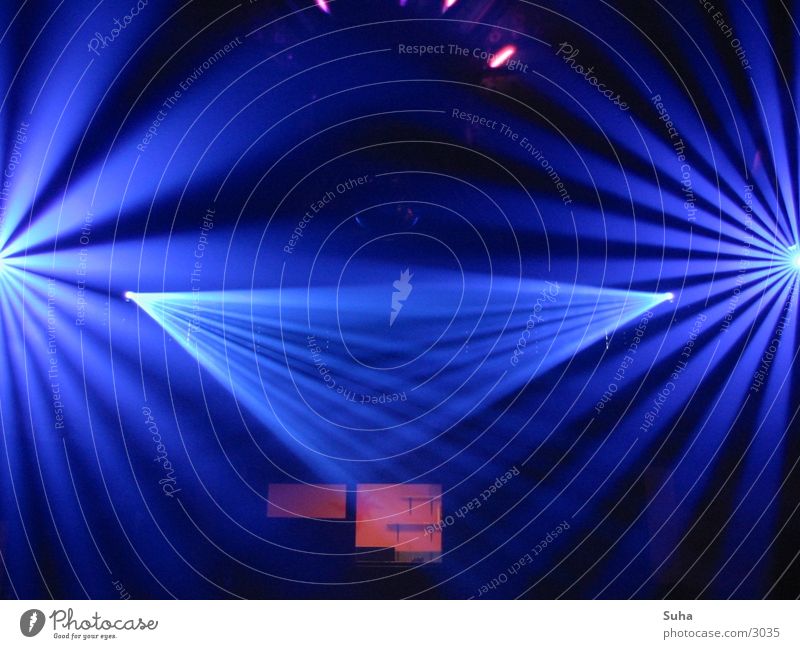 Ray of Light Scanner Licht Disco Tunnel Club Party blau Reaktionen u. Effekte