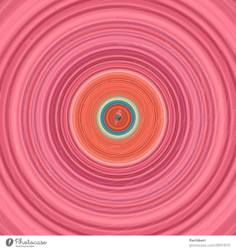 Circle 3584 Kreis rund Farbe Licht abstrakt mehrfarbig Punkt Strukturen & Formen Zentrum Linien Kreislauf Grafik u. Illustration Bewegung Design Idee Yoga