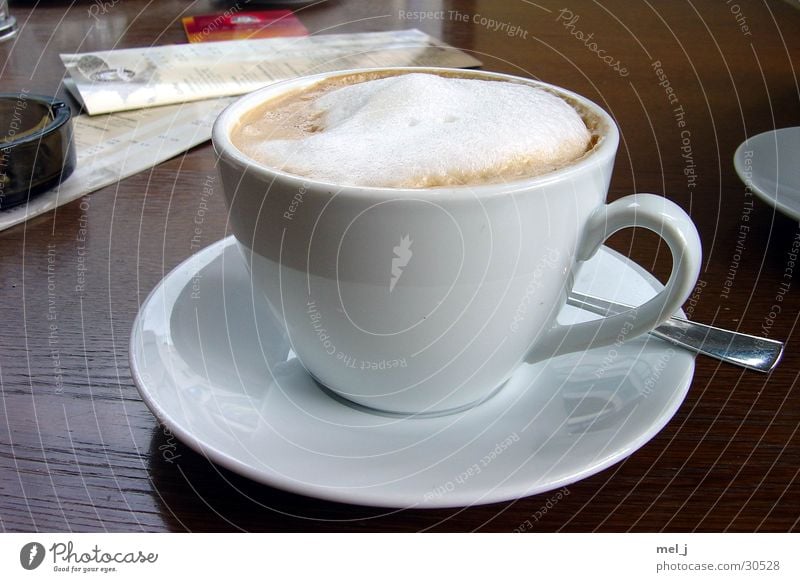 Milchkaffee XXL Café Tasse Schaum Kaffee