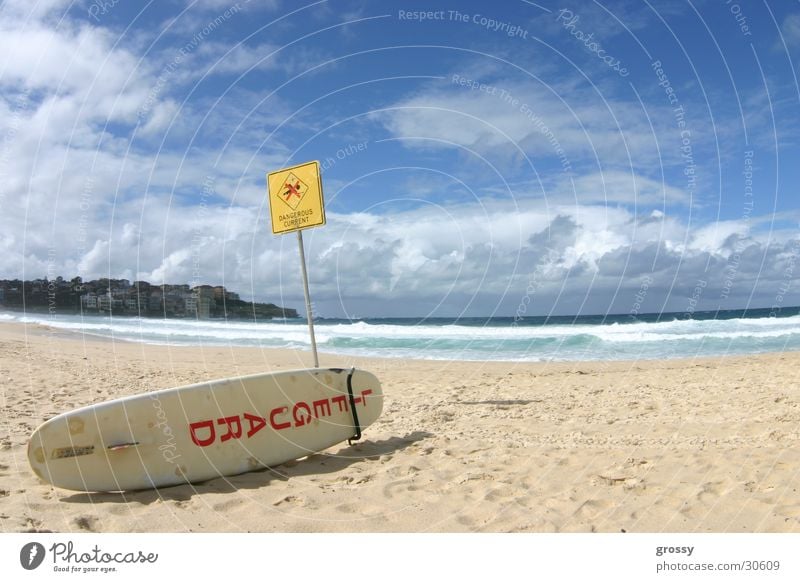 bondibeach Strand Australien Strandposten Surfen
