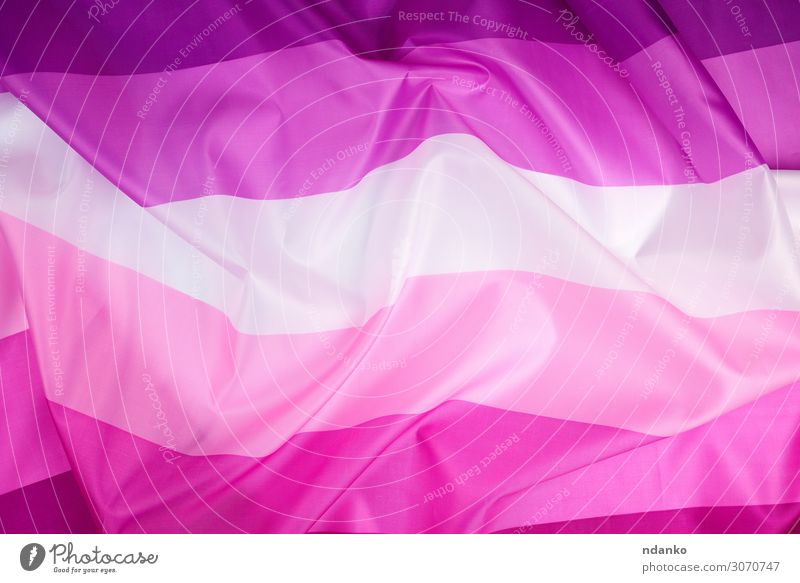 textile rosa Fahne von Lesben Lifestyle Freiheit Homosexualität Partner Kultur Liebe violett rot weiß Freundschaft Toleranz Partnerschaft Farbe purpur Stolz