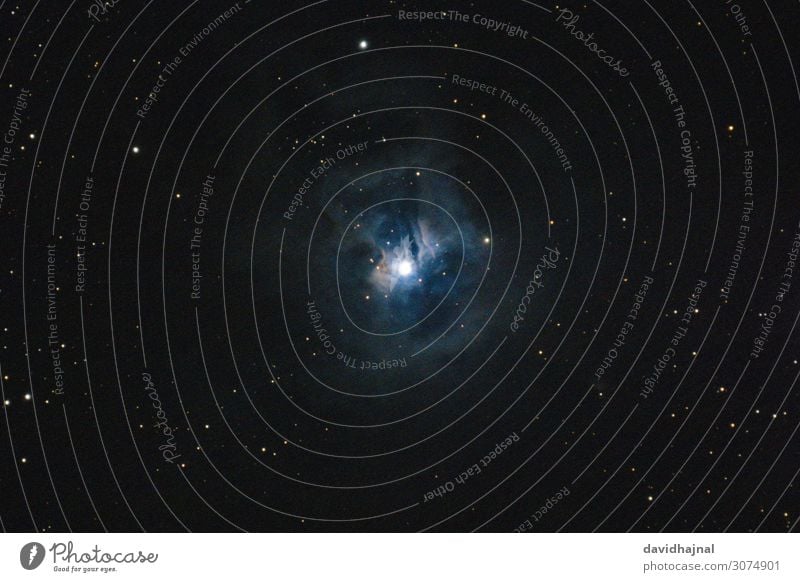 Irisnebel NGC 7023 Teleskop Technik & Technologie Wissenschaften Fortschritt Zukunft High-Tech Astronomie Umwelt Natur Himmel nur Himmel Wolkenloser Himmel