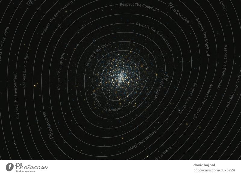 Herkuleshaufen Messier 13 Teleskop Technik & Technologie Wissenschaften Fortschritt Zukunft High-Tech Raumfahrt Astronomie Kunst Umwelt Natur Himmel nur Himmel