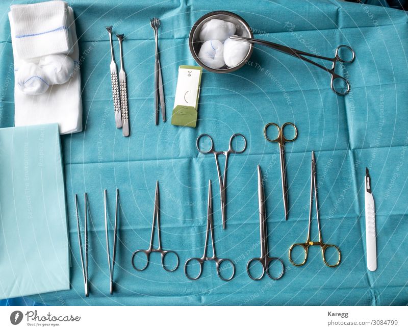surgical instruments Krankenhaus Werkzeug Schere Arbeit & Erwerbstätigkeit wählen gebrauchen health Operation tweezers surgeon medical medicine steril procedure