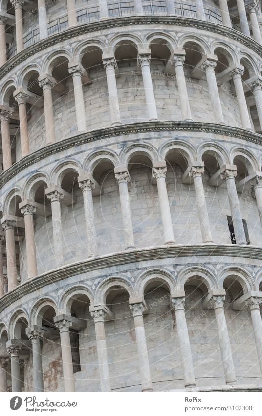 Der schiefe Turm von Pisa. Lifestyle Stil Design Ferien & Urlaub & Reisen Tourismus Ausflug Sightseeing Städtereise Bildung Erwachsenenbildung Wirtschaft
