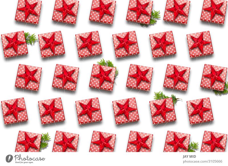 Weihnachtsgeschenkboxen Muster. Weihnachtseinkaufen Design Dekoration & Verzierung Feste & Feiern Weihnachten & Advent Silvester u. Neujahr Geburtstag Kunst