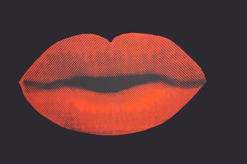 A big kiss for you Stil Design Mund Lippen Valentinstag Kunstwerk Zeichen atmen beobachten Blühend Feste & Feiern Lächeln leuchten Liebe Umarmen ästhetisch