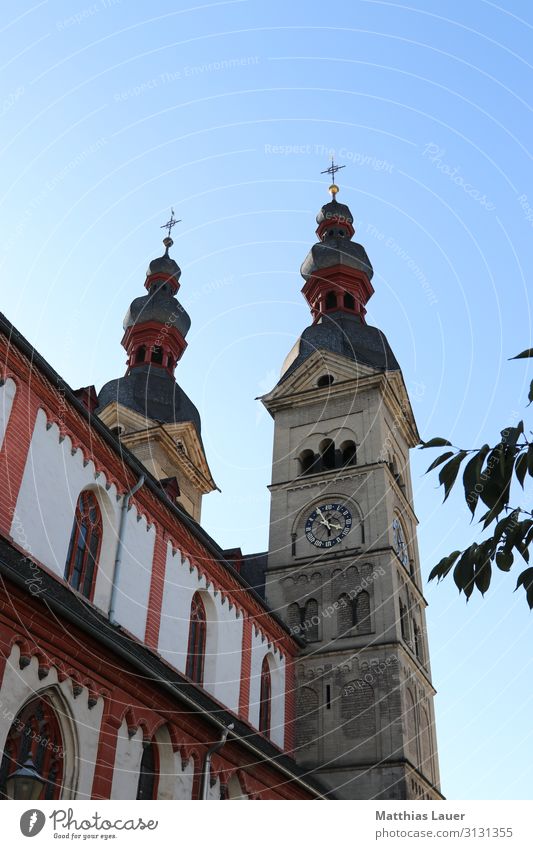 Liebfrauenkirche Hinteransicht, Koblenz, Oktober 2018 Tourismus Ausflug Sightseeing Städtereise Kunst Stadt Altstadt Kirche Marktplatz Architektur