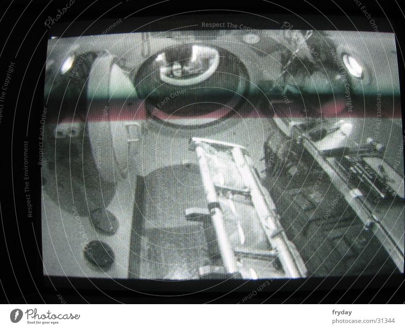 ISS 2 Köln Raumfahrt Kammer Bildschirm Hintergrundbild Schleuse Elektrisches Gerät Technik & Technologie DLR Überdruck Überdruckkammer Fotokamera