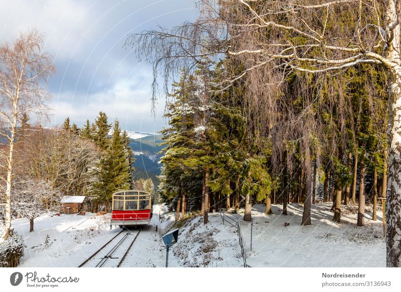 Bergbahn Oberweißbach Ferien & Urlaub & Reisen Tourismus Winter Schnee Winterurlaub Berge u. Gebirge wandern Güterverkehr & Logistik Technik & Technologie Natur