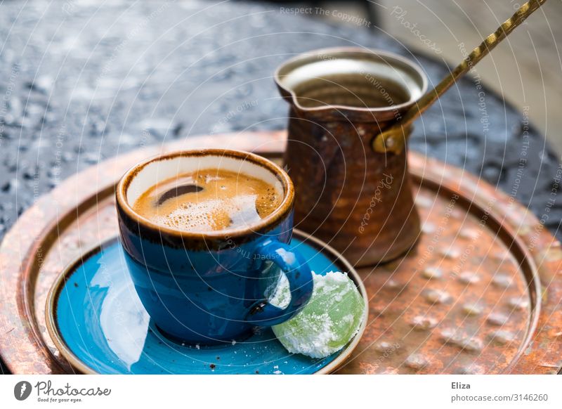 Mokkaliebe Kaffee stark Kaffeetasse Kaffeepause türkischer kaffee Türkei cezve ibrik briki raqwa Griechenland Espresso Naher und Mittlerer Osten