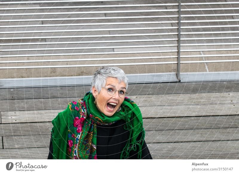 Portrait V | UT HH19 Mensch feminin Frau Erwachsene 45-60 Jahre Freude Glück Fröhlichkeit Zufriedenheit Lebensfreude Vorfreude Begeisterung selbstbewußt